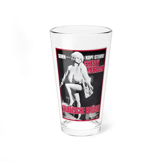 DEADLY WEAPONS (GERMAN) 1974 Movie Poster - Pint Glass 16oz 16oz - Go Mug Yourself