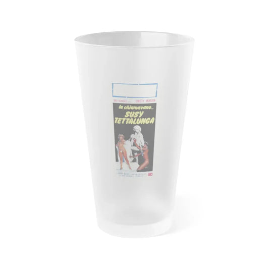DEADLY WEAPONS (ITALIAN) 1974 Movie Poster - Frosted Pint Glass 16oz Default Title - Go Mug Yourself