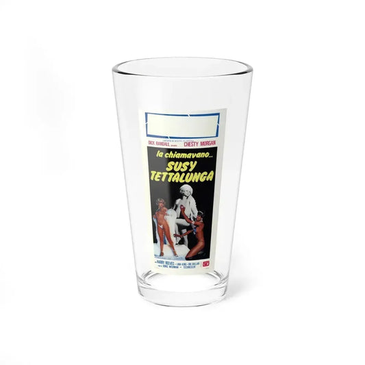 DEADLY WEAPONS (ITALIAN) 1974 Movie Poster - Pint Glass 16oz 16oz - Go Mug Yourself