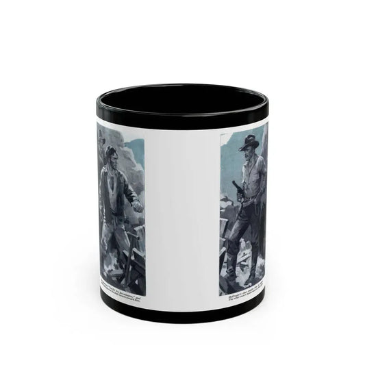 DeadMen Pay No Bills (2), Redbook, December 1934 - Black Coffee Mug 11oz - Go Mug Yourself