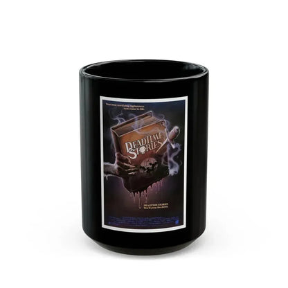 DEADTIME STORIES 1986 Movie Poster - Black Coffee Mug 15oz - Go Mug Yourself