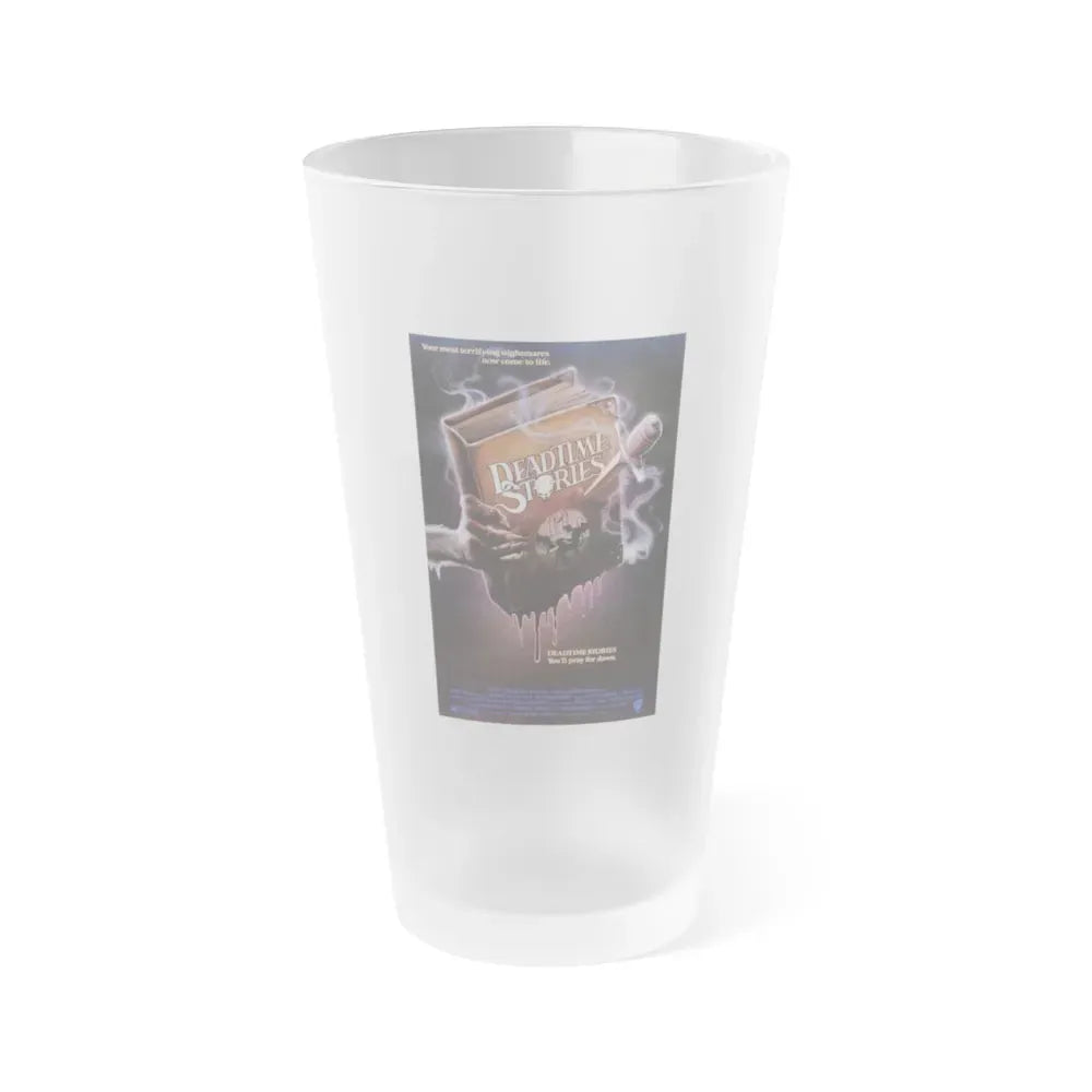 DEADTIME STORIES 1986 Movie Poster - Frosted Pint Glass 16oz Default Title - Go Mug Yourself