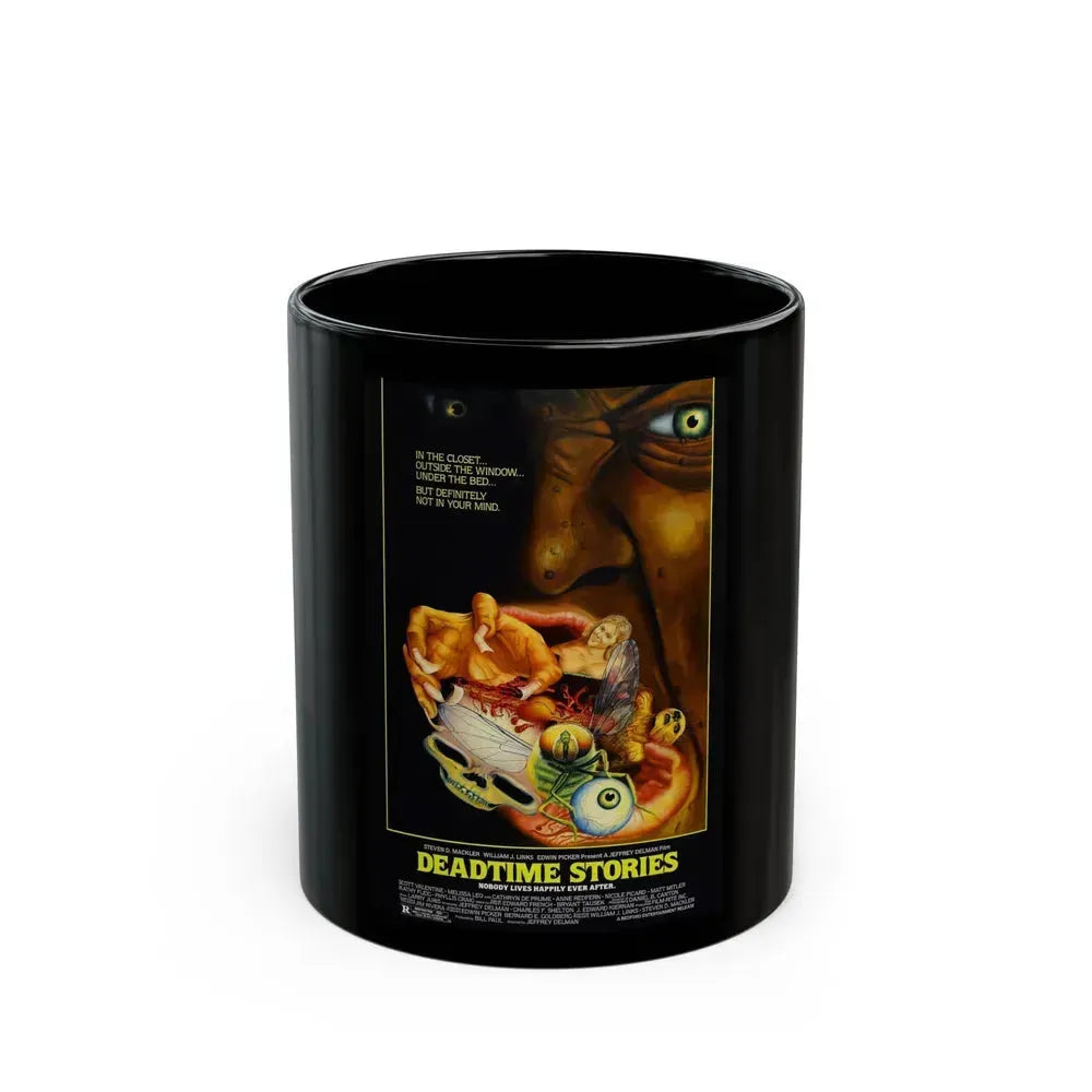 DEADTIME STORIES (2) 1986 Movie Poster - Black Coffee Mug 11oz - Go Mug Yourself