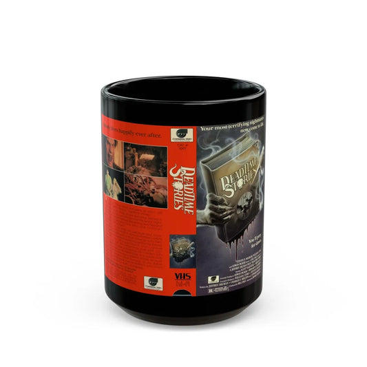 DEADTIME STORIES VERSION2 (VHS COVER) - Black Coffee Mug-15oz-Go Mug Yourself