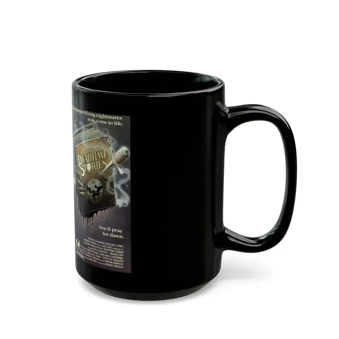 DEADTIME STORIES VERSION2 (VHS COVER) - Black Coffee Mug - Go Mug Yourself