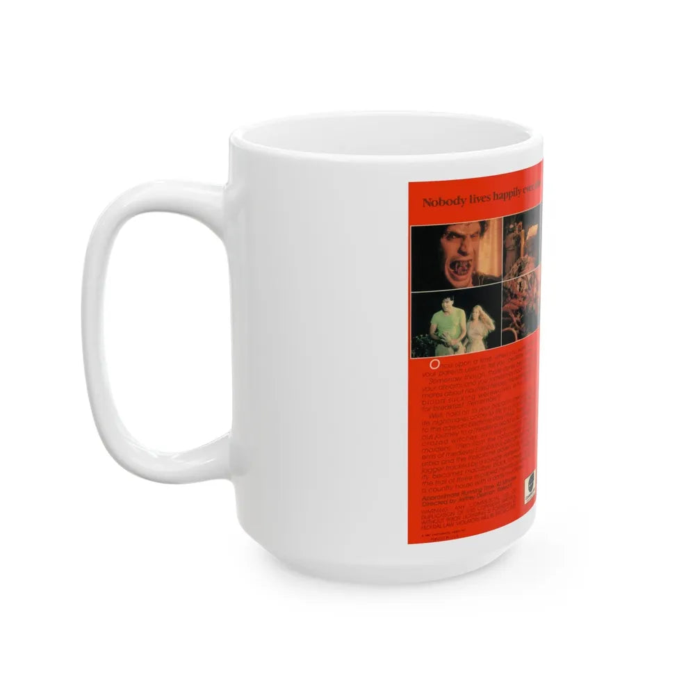 DEADTIME STORIES VERSION2 (VHS COVER) - White Coffee Mug-Go Mug Yourself