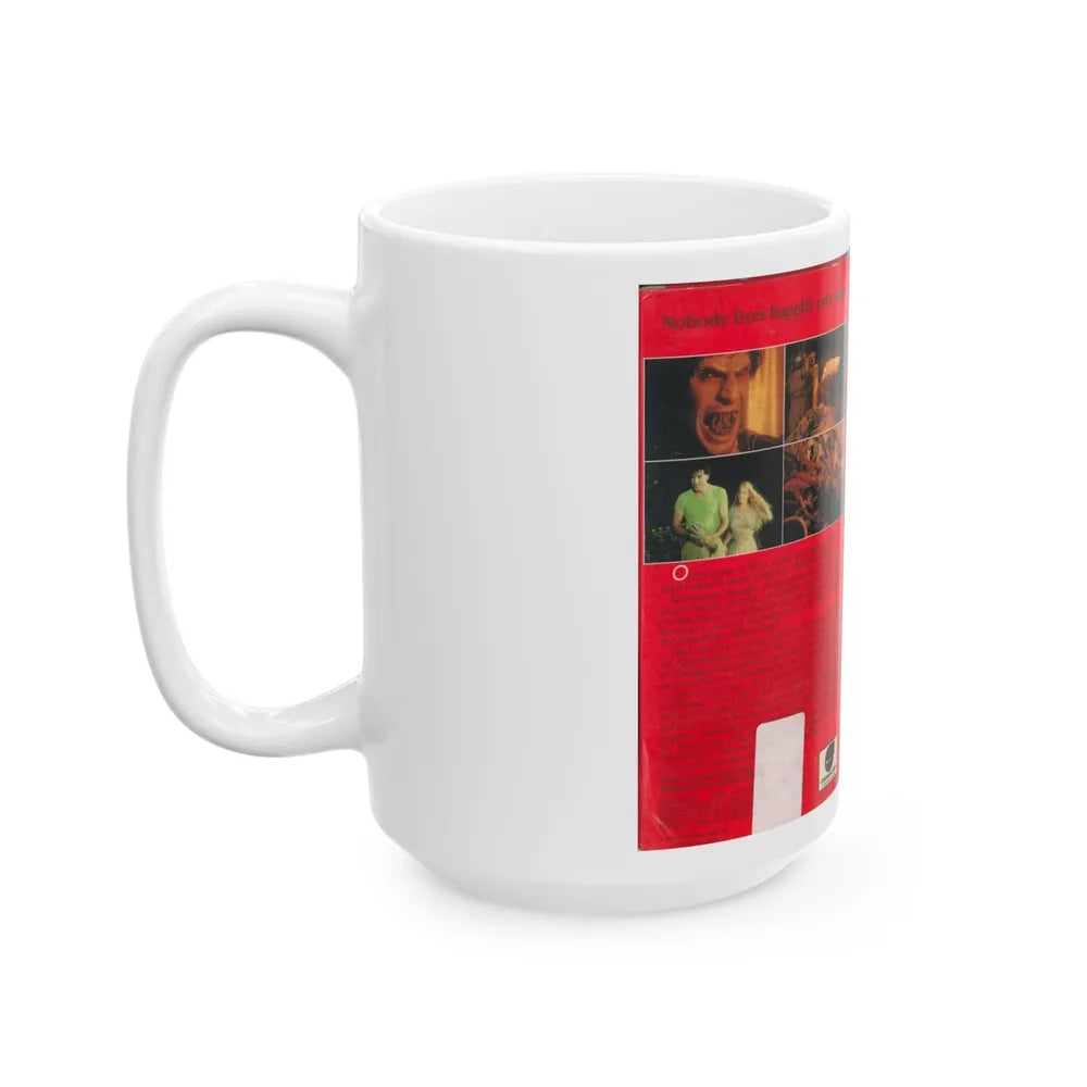 DEADTIME STORIES (VHS COVER) - White Coffee Mug-Go Mug Yourself