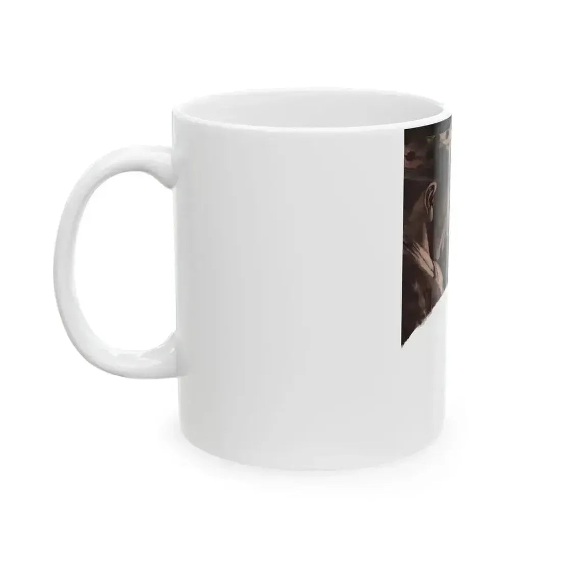 Dealers in Illusion (1), Cosmopolitan, February 1948 - White Coffee Mug - Go Mug Yourself