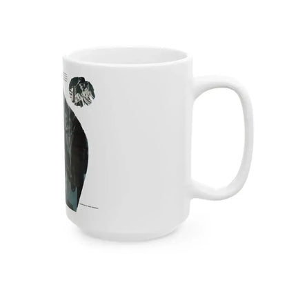 Dealers in Illusion (2), Cosmopolitan, February 1948 - White Coffee Mug - Go Mug Yourself
