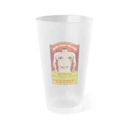 DEAR DEAD DELILAH 1972 Movie Poster - Frosted Pint Glass 16oz Default Title - Go Mug Yourself
