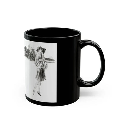 Dear Diary (1), Redbook magazine, December 1926 - Black Coffee Mug - Go Mug Yourself