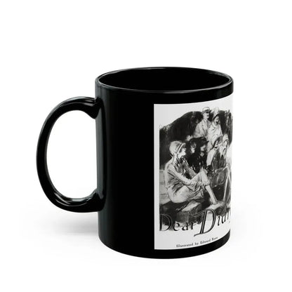 Dear Diary (1), Redbook magazine, December 1926 - Black Coffee Mug - Go Mug Yourself