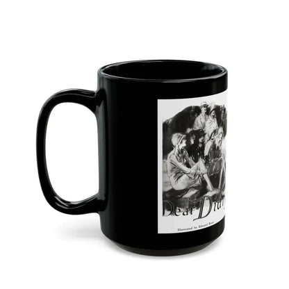 Dear Diary (1), Redbook magazine, December 1926 - Black Coffee Mug - Go Mug Yourself