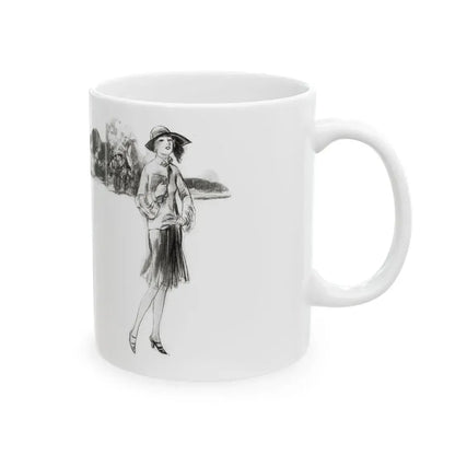 Dear Diary (1), Redbook magazine, December 1926 - White Coffee Mug - Go Mug Yourself