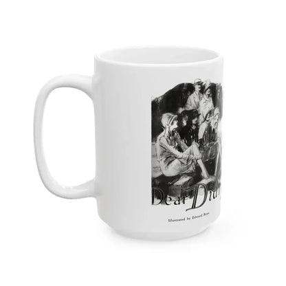 Dear Diary (1), Redbook magazine, December 1926 - White Coffee Mug - Go Mug Yourself