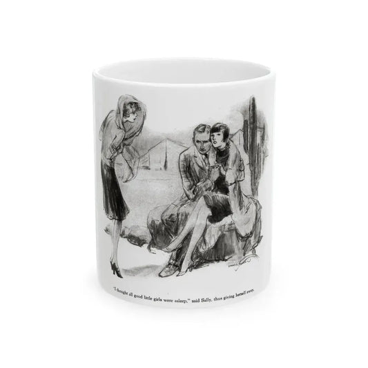 Dear Diary (2), Redbook magazine, December 1926 - White Coffee Mug 11oz - Go Mug Yourself
