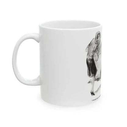 Dear Diary (2), Redbook magazine, December 1926 - White Coffee Mug - Go Mug Yourself