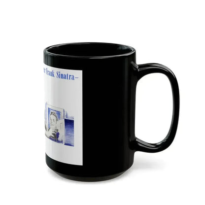 Dear Frank Sinatra (1), Life Story magazine, May 1944 - Black Coffee Mug - Go Mug Yourself