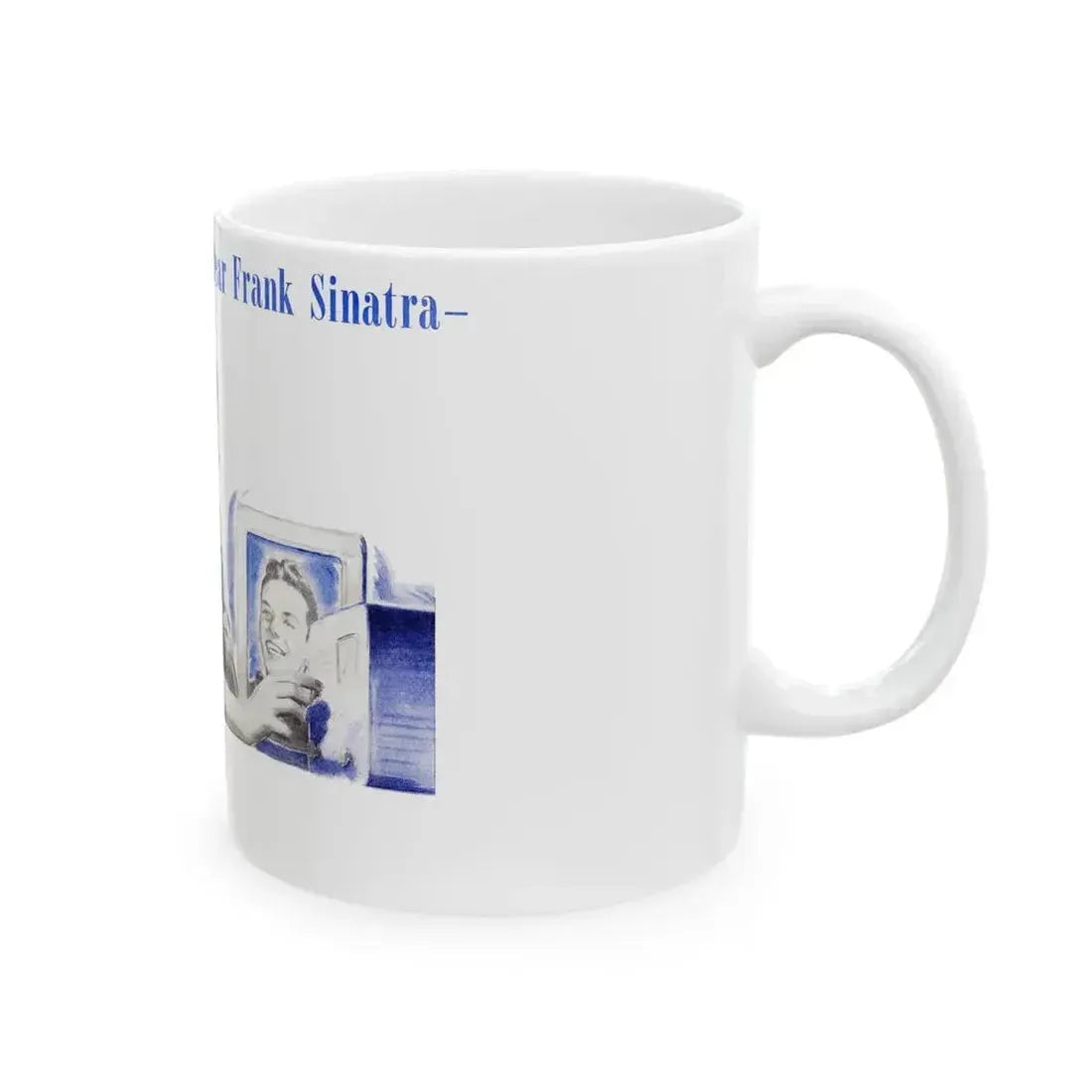 Dear Frank Sinatra (1), Life Story magazine, May 1944 - White Coffee Mug - Go Mug Yourself