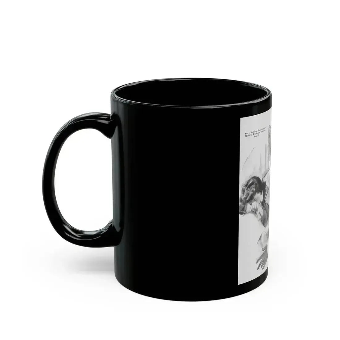 Dear Frank Sinatra (2), Life Story magazine, May 1944 - Black Coffee Mug - Go Mug Yourself