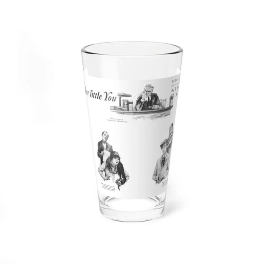 Dear Little You, Cosmopolitan, December 1929 - Pint Glass 16oz-16oz-Go Mug Yourself