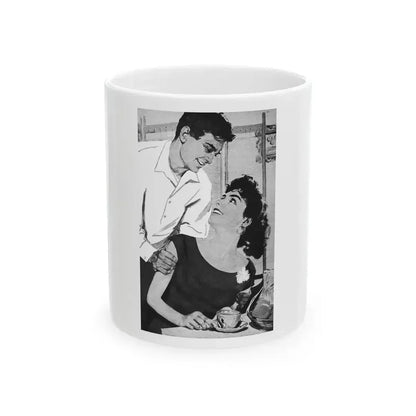 Dear Miss Rose by Myra Mason, Woman's Own, magazine, 1955 - White Coffee Mug 11oz - Go Mug Yourself