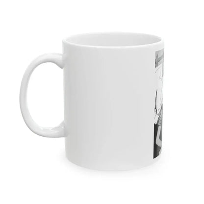 Dear Miss Rose by Myra Mason, Woman's Own, magazine, 1955 - White Coffee Mug - Go Mug Yourself