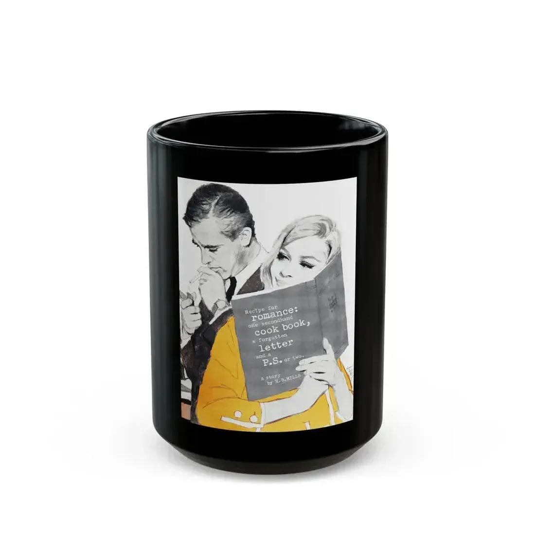 Dear Mr. Calder, Woman's Day, November 1960 - Black Coffee Mug 15oz - Go Mug Yourself