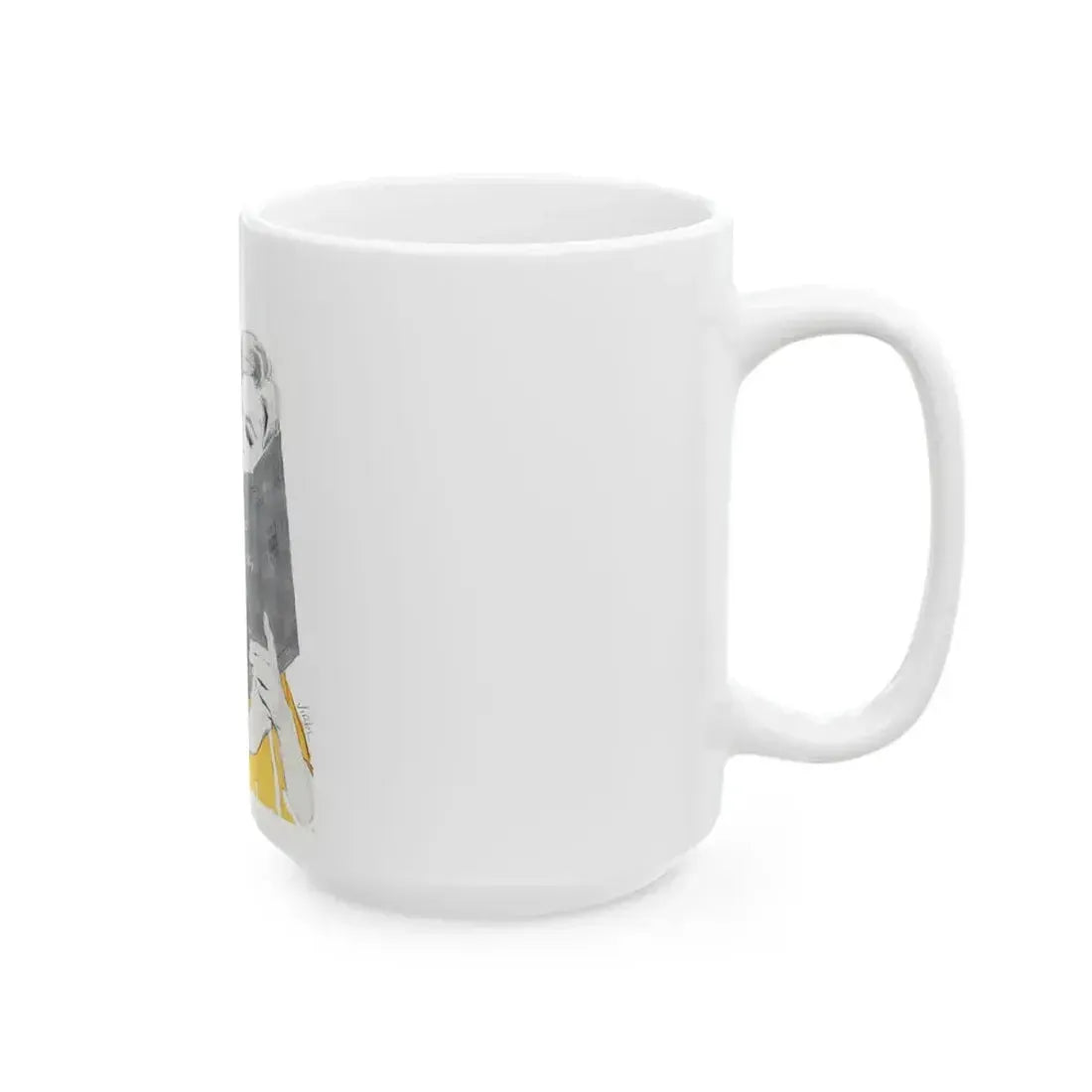 Dear Mr. Calder, Woman's Day, November 1960 - White Coffee Mug - Go Mug Yourself