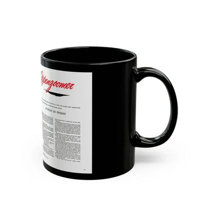 Dear Mr. Oppenzoomer, The American Magazine, December 1952 - Black Coffee Mug - Go Mug Yourself
