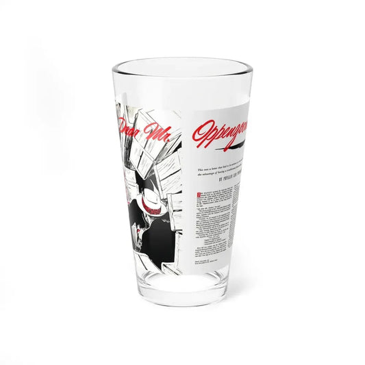 Dear Mr. Oppenzoomer, The American Magazine, December 1952 - Pint Glass 16oz 16oz - Go Mug Yourself