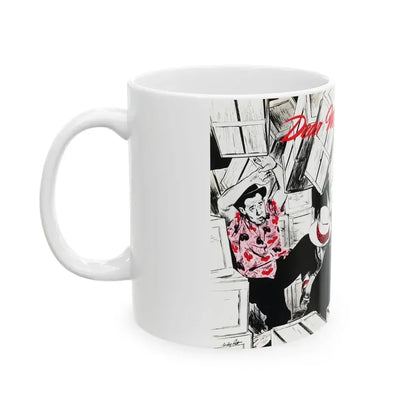 Dear Mr. Oppenzoomer, The American Magazine, December 1952 - White Coffee Mug - Go Mug Yourself