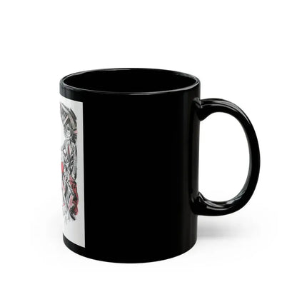 Dear Stranger by Elizabeth Hoy (1), Woman's Illustrated magazine, 1956 - Black Coffee Mug - Go Mug Yourself