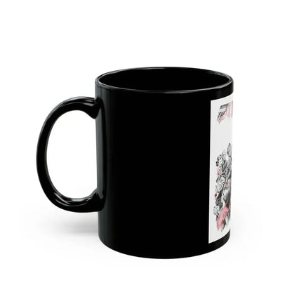 Dear Stranger by Elizabeth Hoy (1), Woman's Illustrated magazine, 1956 - Black Coffee Mug - Go Mug Yourself