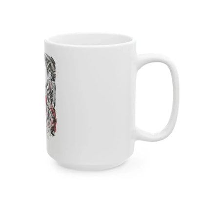 Dear Stranger by Elizabeth Hoy (1), Woman's Illustrated magazine, 1956 - White Coffee Mug - Go Mug Yourself