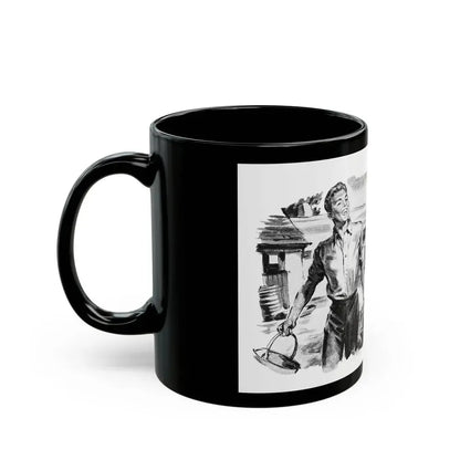 Dear Stranger by Elizabeth Hoy (3), Woman's Illustrated magazine, 1956 - Black Coffee Mug - Go Mug Yourself