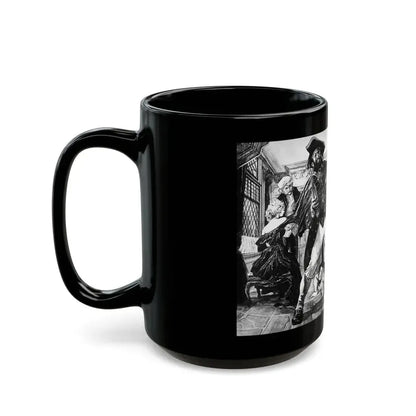 Death at the Black Lion Inn, Adventure, April 1959 - Black Coffee Mug - Go Mug Yourself