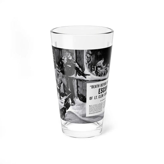 Death Before Capture', Action for Men, May 1960 - Pint Glass 16oz-16oz-Go Mug Yourself