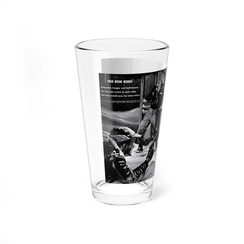 Death Before Capture', Action for Men, May 1960 - Pint Glass 16oz-Go Mug Yourself