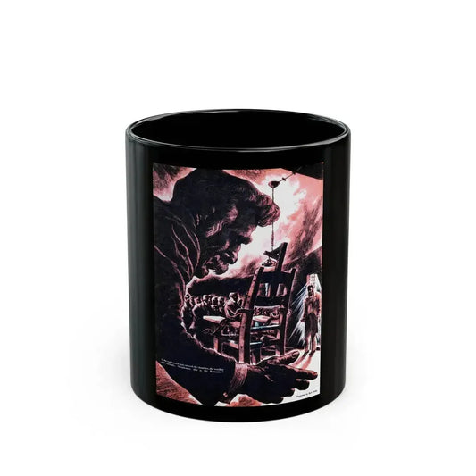 Death by A. C., Cavalier, May 1953 - Black Coffee Mug 11oz - Go Mug Yourself