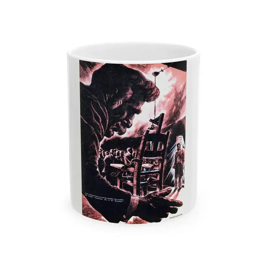 Death by A. C., Cavalier, May 1953 - White Coffee Mug 11oz - Go Mug Yourself