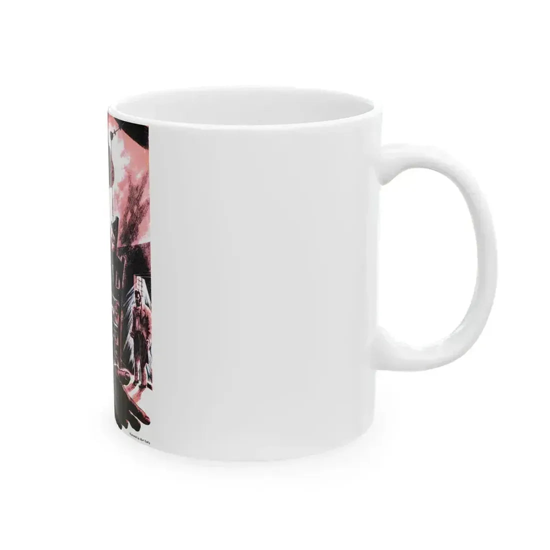 Death by A. C., Cavalier, May 1953 - White Coffee Mug - Go Mug Yourself