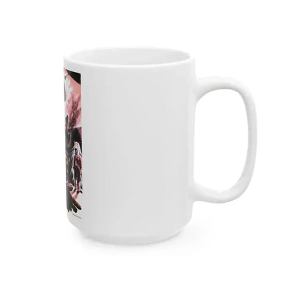 Death by A. C., Cavalier, May 1953 - White Coffee Mug - Go Mug Yourself