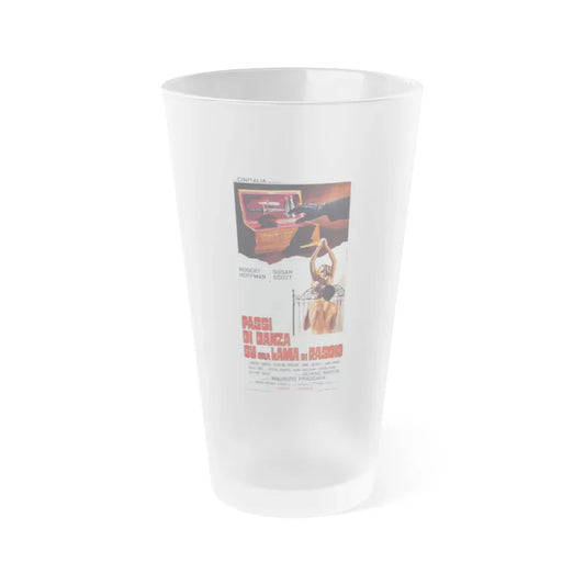 DEATH CARRIES A CANE 1973 Movie Poster - Frosted Pint Glass 16oz Default Title - Go Mug Yourself