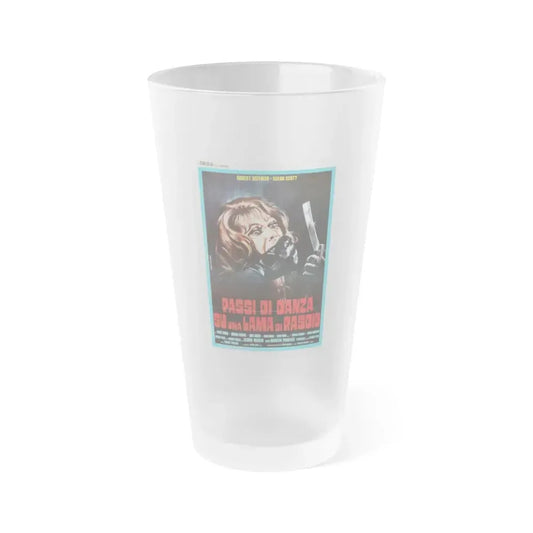 DEATH CARRIES A CANE (ITALIAN) 1973 Movie Poster - Frosted Pint Glass 16oz Default Title - Go Mug Yourself