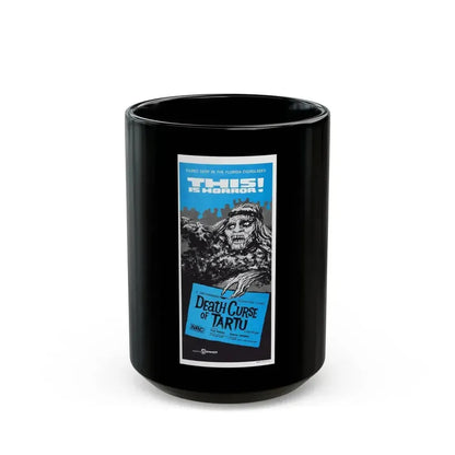 DEATH CURSE OF TARTU 1966 Movie Poster - Black Coffee Mug 15oz - Go Mug Yourself