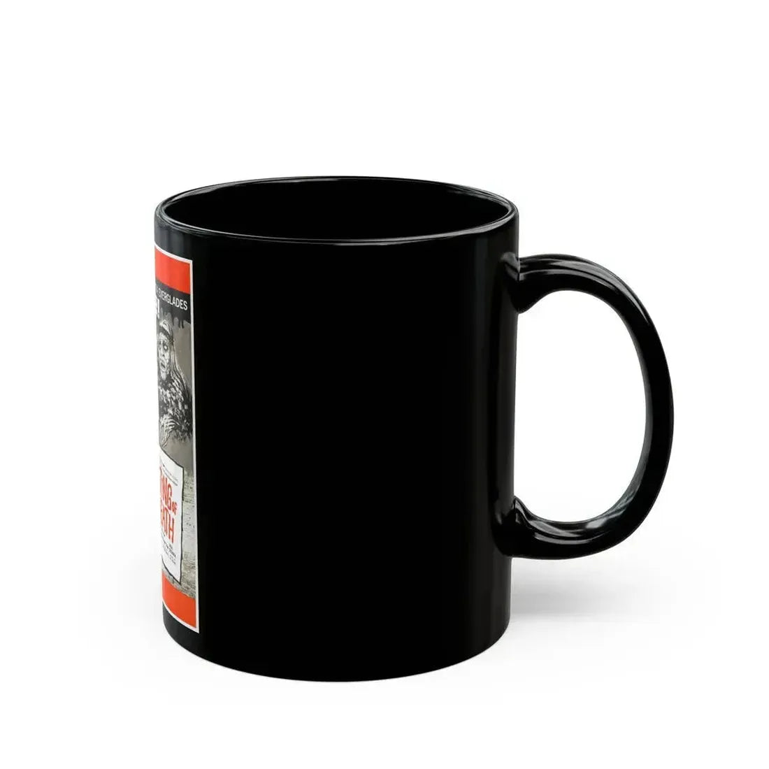 DEATH CURSE OF TARTU + STING OF DEATH 1966 Movie Poster - Black Coffee Mug - Go Mug Yourself
