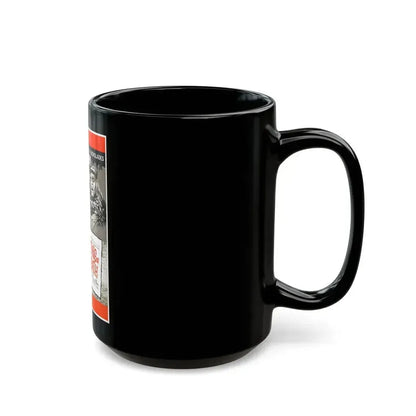 DEATH CURSE OF TARTU + STING OF DEATH 1966 Movie Poster - Black Coffee Mug - Go Mug Yourself