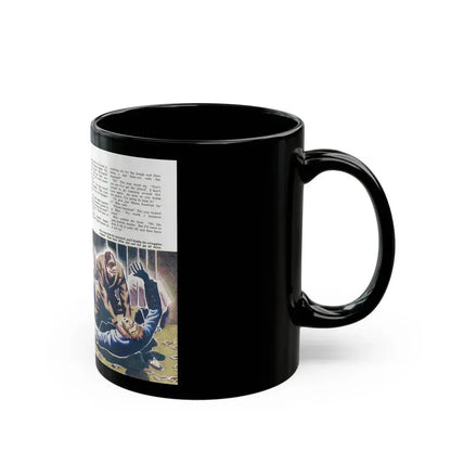 Death for a Penny, Man Junior, October 1948 - Black Coffee Mug - Go Mug Yourself