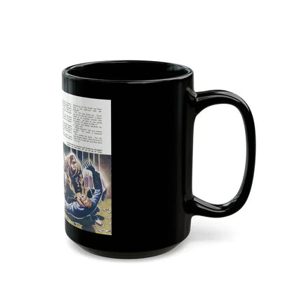 Death for a Penny, Man Junior, October 1948 - Black Coffee Mug - Go Mug Yourself
